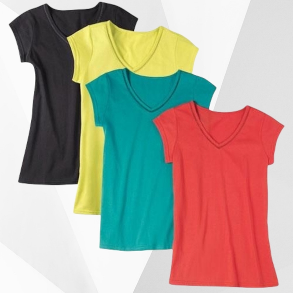 Avon Fab Tees 4 Pack Multi Colour - Picture 2 of 12